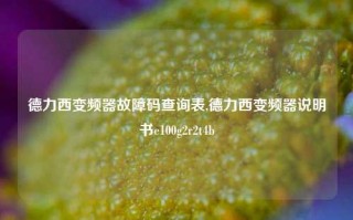 德力西变频器故障码查询表,德力西变频器说明书e100g2r2t4b