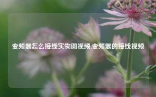 变频器怎么接线实物图视频,变频器的接线视频