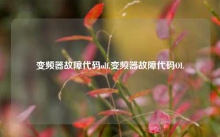 变频器故障代码olf,变频器故障代码OL