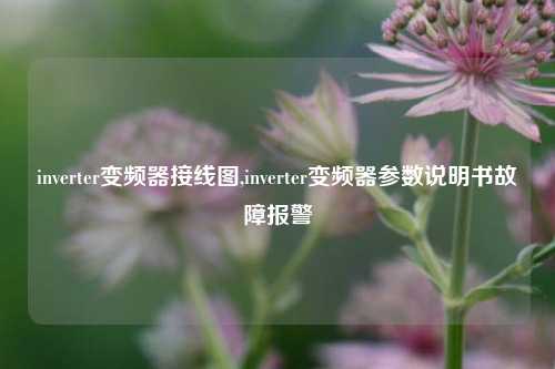 inverter变频器接线图,inverter变频器参数说明书故障报警-第1张图片-丹佛斯变频器_安川变频器_台达变频器_汇川变频器-变频器之家